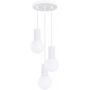Lampa wisząca 3x8 W biała SL1710 Sollux Lighting Halo zdj.1