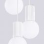 Lampa wisząca 3x8 W biała SL1710 Sollux Lighting Halo zdj.6