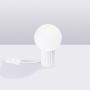 Lampa biurkowa 1x8 W biała SL1711 Sollux Lighting Halo zdj.3