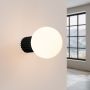 Kinkiet 1x8 W biały-czarny SL1712 Sollux Lighting Halo zdj.4