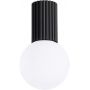 Lampa podsufitowa 1x8 W biała-czarna SL1713 Sollux Lighting Halo zdj.1