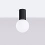 Lampa podsufitowa 1x8 W biała-czarna SL1713 Sollux Lighting Halo zdj.3