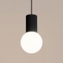 Lampa wisząca 1x8 W biała-czarna SL1714 Sollux Lighting Halo zdj.5