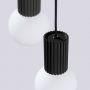 Lampa wisząca 3x8 W biała-czarna SL1715 Sollux Lighting Halo zdj.7