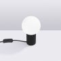 Lampa biurkowa 1x8 W biała-czarna SL1716 Sollux Lighting Halo zdj.3