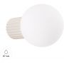 Kinkiet 1x8 W biały-beżowy SL1717 Sollux Lighting Halo zdj.1