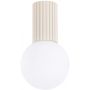 Lampa podsufitowa 1x8 W biała-beżowa SL1718 Sollux Lighting Halo zdj.1