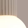 Lampa podsufitowa 1x8 W biała-beżowa SL1718 Sollux Lighting Halo zdj.5