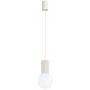 Lampa wisząca 1x8 W biała-beżowa SL1719 Sollux Lighting Halo zdj.1