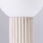 Lampa biurkowa 1x8 W biała-beżowa SL1721 Sollux Lighting Halo zdj.5