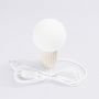Lampa biurkowa 1x8 W biała-beżowa SL1721 Sollux Lighting Halo zdj.6