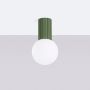 Lampa podsufitowa 1x8 W biała-zielona SL1723 Sollux Lighting Halo zdj.3