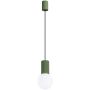 Lampa wisząca 1x8 W biała-zielona SL1724 Sollux Lighting Halo zdj.1