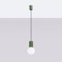 Lampa wisząca 1x8 W biała-zielona SL1724 Sollux Lighting Halo zdj.3