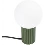 Lampa biurkowa 1x8 W biała-zielona SL1726 Sollux Lighting Halo zdj.1