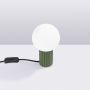 Lampa biurkowa 1x8 W biała-zielona SL1726 Sollux Lighting Halo zdj.3
