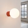 Kinkiet 1x8 W biały-czerwony SL1727 Sollux Lighting Halo zdj.4
