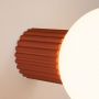 Kinkiet 1x8 W biały-czerwony SL1727 Sollux Lighting Halo zdj.5