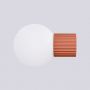 Kinkiet 1x8 W biały-czerwony SL1727 Sollux Lighting Halo zdj.6