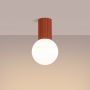 Lampa podsufitowa 1x8 W biała-czerwona SL1728 Sollux Lighting Halo zdj.4