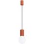 Lampa wisząca 1x8 W biała-czerwona SL1729 Sollux Lighting Halo zdj.1