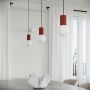 Lampa wisząca 1x8 W biała-czerwona SL1729 Sollux Lighting Halo zdj.13