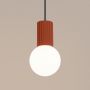 Lampa wisząca 1x8 W biała-czerwona SL1729 Sollux Lighting Halo zdj.6