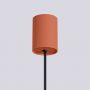 Lampa wisząca 1x8 W biała-czerwona SL1729 Sollux Lighting Halo zdj.8