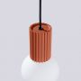 Lampa wisząca 1x8 W biała-czerwona SL1729 Sollux Lighting Halo zdj.9