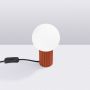 Lampa biurkowa 1x8 W biała-czerwona SL1731 Sollux Lighting Halo zdj.3