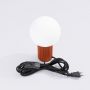 Lampa biurkowa 1x8 W biała-czerwona SL1731 Sollux Lighting Halo zdj.6
