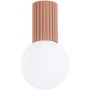 Lampa podsufitowa 1x8 W biała-beżowa SL1733 Sollux Lighting Halo zdj.1