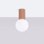 Lampa podsufitowa 1x8 W biała-beżowa SL1733 Sollux Lighting Halo zdj.3