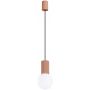 Lampa wisząca 1x8 W biała-beżowa SL1734 Sollux Lighting Halo zdj.1