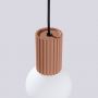Lampa wisząca 1x8 W biała-beżowa SL1734 Sollux Lighting Halo zdj.9