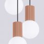 Lampa wisząca 3x8 W biała SL1735 Sollux Lighting Halo zdj.6