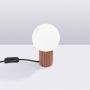Lampa biurkowa 1x8 W biała SL1736 Sollux Lighting Halo zdj.3