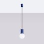 Lampa wisząca 1x8 W biała-ciemnoniebieska SL1739 Sollux Lighting Halo zdj.3