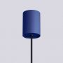 Lampa wisząca 1x8 W biała-ciemnoniebieska SL1739 Sollux Lighting Halo zdj.7