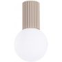 Lampa podsufitowa 1x8 W biała-beżowa SL1743 Sollux Lighting Halo zdj.1