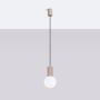 Lampa wisząca 1x8 W biała-beżowa SL1744 Sollux Lighting Halo zdj.3