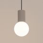 Lampa wisząca 1x8 W biała-beżowa SL1744 Sollux Lighting Halo zdj.5