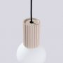 Lampa wisząca 1x8 W biała-beżowa SL1744 Sollux Lighting Halo zdj.8