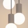 Lampa wisząca 3x8 W biała SL1745 Sollux Lighting Halo zdj.5