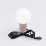 Lampa biurkowa 1x8 W biała SL1746 Sollux Lighting Halo zdj.6