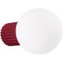 Kinkiet 1x8 W biały-burgund SL1747 Sollux Lighting Halo zdj.1