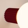 Kinkiet 1x8 W biały-burgund SL1747 Sollux Lighting Halo zdj.5