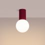 Lampa podsufitowa 1x8 W biała-burgund SL1748 Sollux Lighting Halo zdj.4