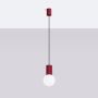 Lampa wisząca 1x8 W biała-burgund SL1749 Sollux Lighting Halo zdj.3