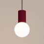 Lampa wisząca 1x8 W biała-burgund SL1749 Sollux Lighting Halo zdj.5